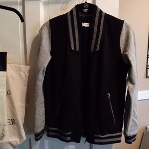 Madewell varsity baseball jacket full-zip